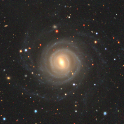 An image of the nearby galaxy NGC 765 from the DESI Legacy Imaging Surveys.