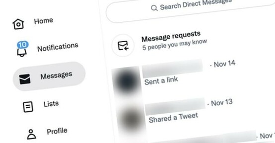 Twitter Direct Messages.