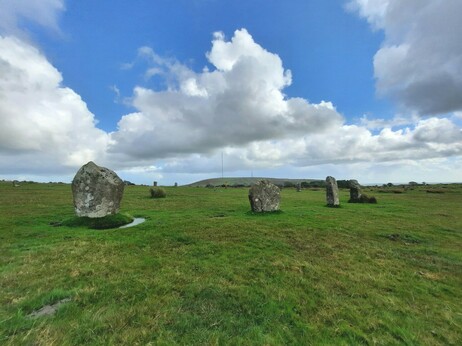 The Hurlers 
Stone Circle,
Bodmin Moor,
Cornwall,
U.K.