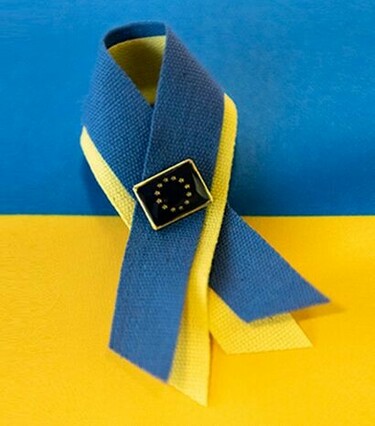 Symbol EU Solidarity with Ukraine