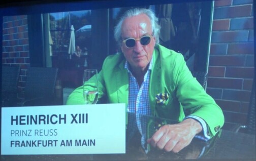Ein Foto von Prinz Heinrich XIII., der einen Umsturz plante und danach als Regent die Regierungsgeschäfte übernehmen wollte.