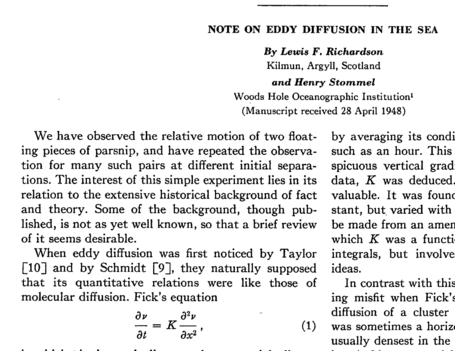 First paragraph of a scientific paper