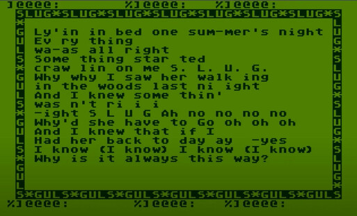 screenshot of Ramones program in action