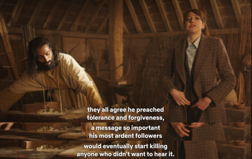 ... they all agree he preached tolerance and forgiveness, a message so important his most ardent followers would eventually start killing anyone who didn't want to hear it.