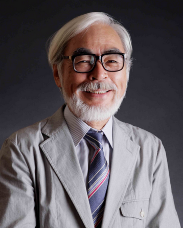 Hayao Miyazaki, Director of the Studio Ghibli Inc., received the Person of Cultural Merit on November, 2012. CC BY 4.0 On Wikipedia.
