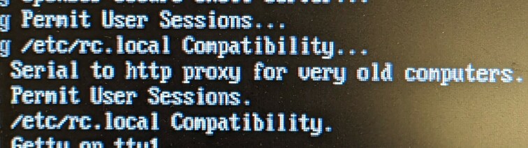 serial to http proxy for very old computers