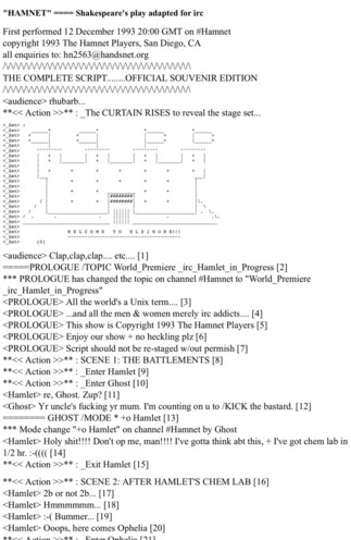 irc log 

source: https://www.marmot.org.uk/hamnet/hscript.htm