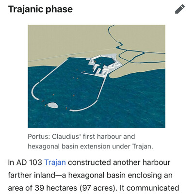 Wikipedia telling me its from 103 ad