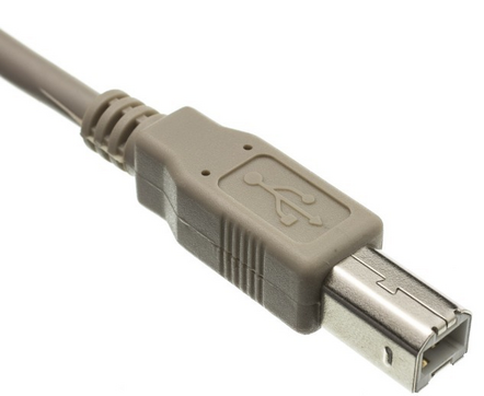 USB type B connector