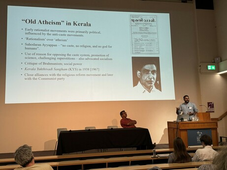 Some details about "Old Atheism" in Kerala, India.