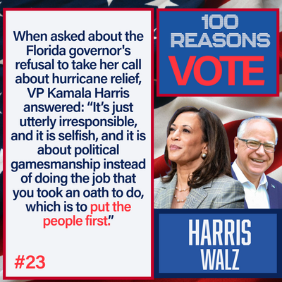 Text as above
Photos of VP Harris and Governor Walz