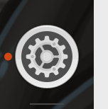 Gear inside circle