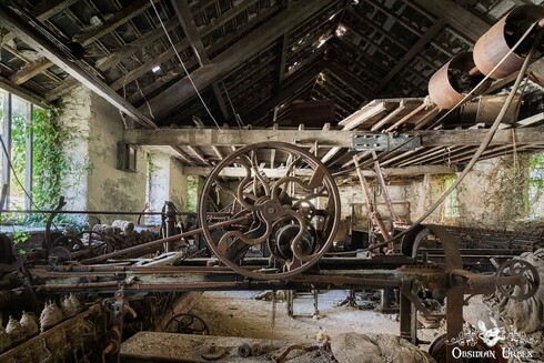 old mill machine