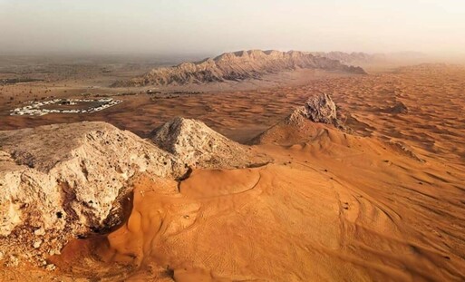 photo - oblique aerial - AI Uncovers 5,000-Year-Old Ancient Civilizations Hidden Beneath the World’s Largest Deserts