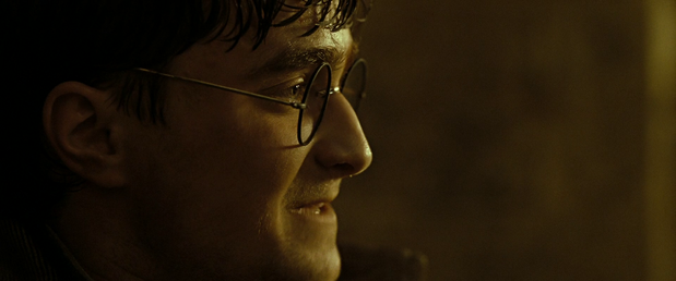 A screenshot of my older x264 encode of a movie that has noticeable film grain.