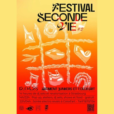 L'affiche du festival :
14/22h : pop up, ateliers, dj sets, shows et food - gratuit
22/04h : soirée électro revalo à Colod'art - tarif 8/10/12€