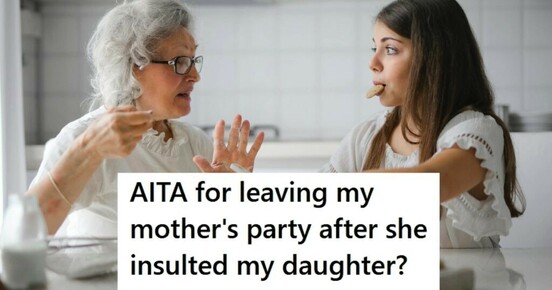 Grandmother and teenage girl talking