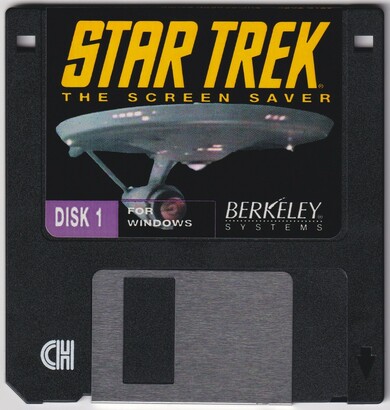 After Dark - The Star Trek Edtion - Screen Saver for Windows 3.x.
Scan of Disk 1 of 2.