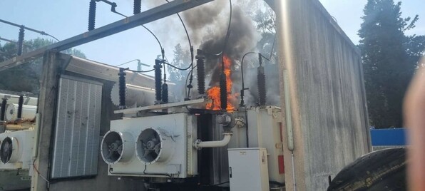 après l'incendie sur un site industriel EDF, les foyers privés d'électricité sont  tous reconnectés