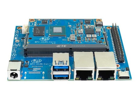Banana Pi BPI-AI2N System-on-Module (SoM) and BPI-AI2N carrier board are open-source hardware solutions designed to leverage the advanced capabilities of the RZ/V2N Vision AI MPU,15 TOPS 
https://docs.banana-pi.org/en/BPI-AI2N/GettingStarted_BPI-AI2N
#AI #Renesas #OpenSourceAI #SBC #BananaPi #RaspberryPi #OrangePi