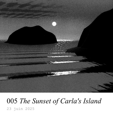 3D picture of the sea, extract from Carla’s Island movie by Nelson T Max