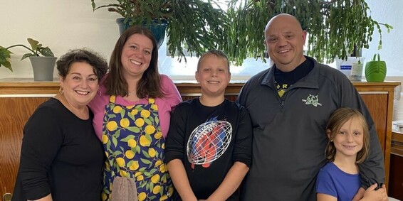 11-year-old cook serves monthly Laurium community meal with family help