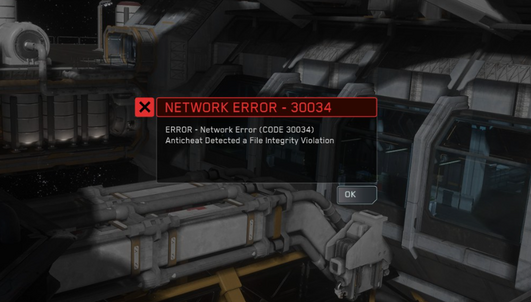 Network error 30034