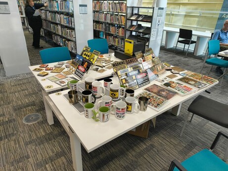The Lewis Workshop stall setup at Liverpool Makefest