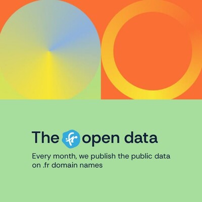 The .fr open data. Every month, we publish data on .fr domain names.