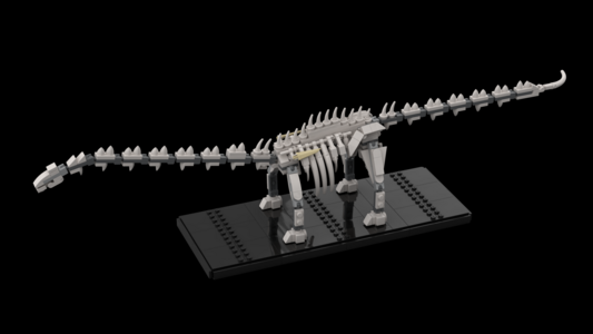 LEgo Fossil Wintonotitan by Panlos Bricks