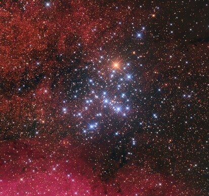 Portrait of star cluster.