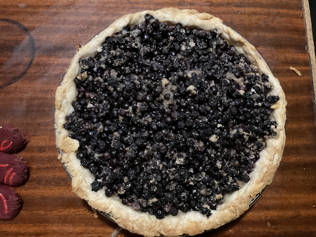 Blueberry pie