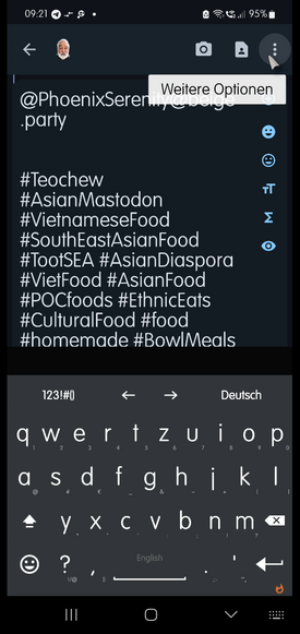 "Weitere Optionen"

"More Options"