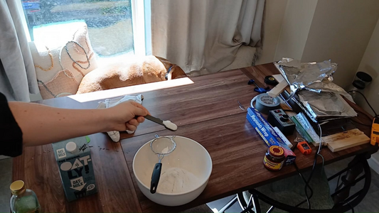 Forgive me Breadit, I ran electricity through dough to bake crustless bread