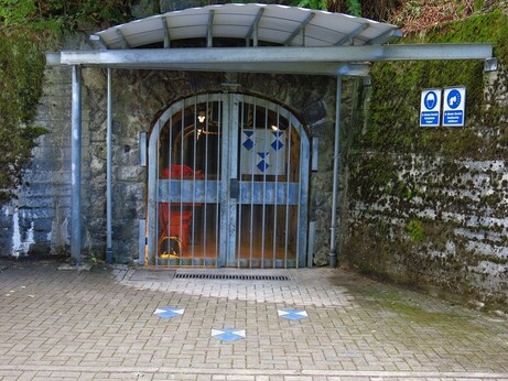 Eingang zum Barbarstollen. Bildquelle: Bundesamt für Bevölkerungsschutz und Katastrophenhilfe