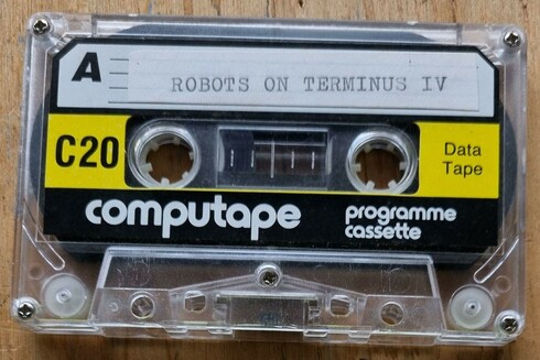 tape of robots on terminus IV