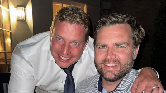 JD Vance meets The Apprentice star Tom Skinner for ‘BBQ & a few beers’ after friendship formed online