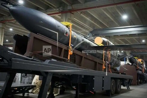 Photo of the new Ukrainian Flamingo cruise missile at an undisclosed Fire Point facility in Ukraine