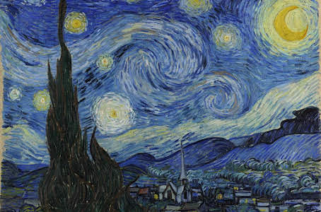 The Starry Night. Museum of Modern Art.