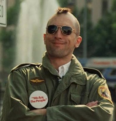 Robert De Niro in the movie Taxi Driver