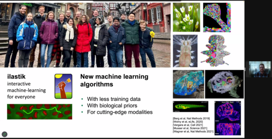 ilastik - interactive machine-learning for everyone
New machine learning algorithms: with less training data, with biological priors, for cutting-edge modalities