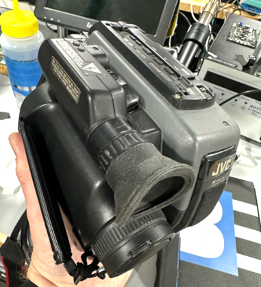 Vintage JVC Compact VHS Camcorder.