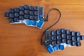 a split keyboard