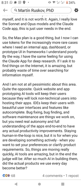 Full post text at this link: https://www.linkedin.com/posts/veselinr_i-canceled-my-claude-code-subscription-i-activity-7368240146573402112-Lcqq